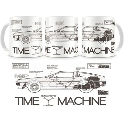 SD Toys Back to the Future Tijdmachine Mok - Mok SD Toys Back to the Future Tijdmachine Mok - Mok