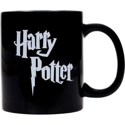 SD Toys Harry Potter Caneca Preto e Branco - 330ml SD Toys Harry Potter Caneca Preto e Branco - 330ml
