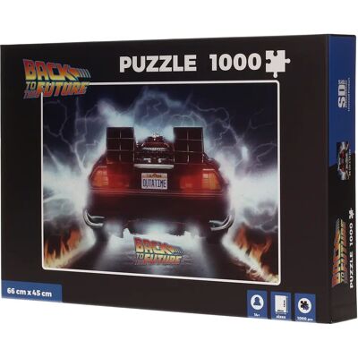 Puzzle SD Toys Powrót do przyszłości DeLorean Outatime 1000 Elementów Puzzle SD Toys Powrót do przyszłości DeLorean Outatime 1000 Elementów