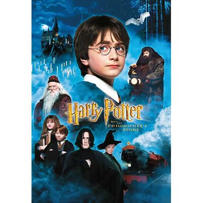 Quebra-cabeça Pedra do Mago Harry Potter 1000 peças - Puzzle Quebra-cabeça Pedra do Mago Harry Potter 1000 peças - Puzzle