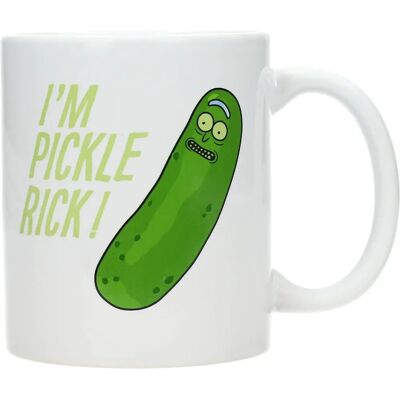 Kubek Pickle Rick od SD Toys - Ceramiczny, 0,33L - Oficjalnie licencjonowany Kubek Pickle Rick od SD Toys - Ceramiczny, 0,33L - Oficjalnie licencjonowany