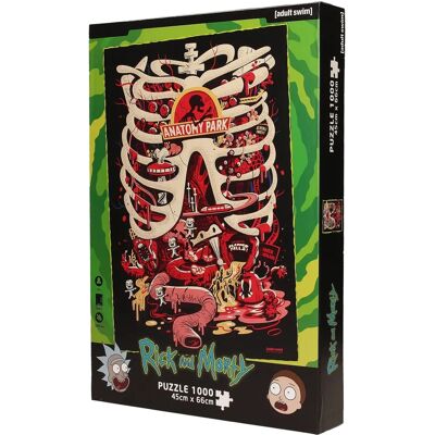 SD Toys DC Comics Puzzle Anatomy Park - 1000 pièces - Puzzle SD Toys DC Comics Puzzle Anatomy Park - 1000 pièces - Puzzle