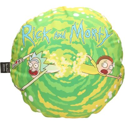 Coussin Logo Rick & Morty SD Toys - 45x45 cm - Licence officielle Coussin Logo Rick & Morty SD Toys - 45x45 cm - Licence officielle