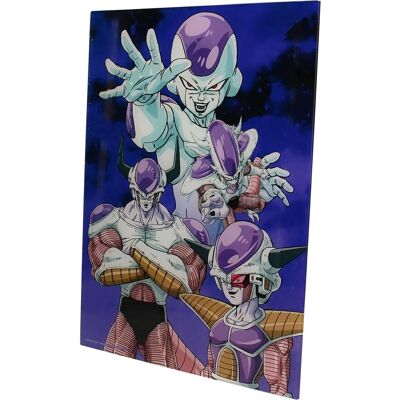 Pôster em Vidro SD Toys Frieza Forms - 30x40 cm Pôster em Vidro SD Toys Frieza Forms - 30x40 cm