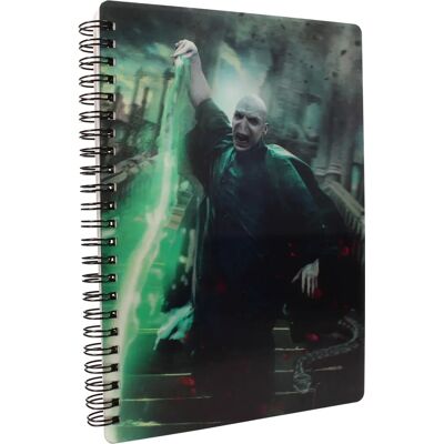 Pôster Voldemort 3D Harry Potter - SD Toys Papelaria - A5 Pôster Voldemort 3D Harry Potter - SD Toys Papelaria - A5