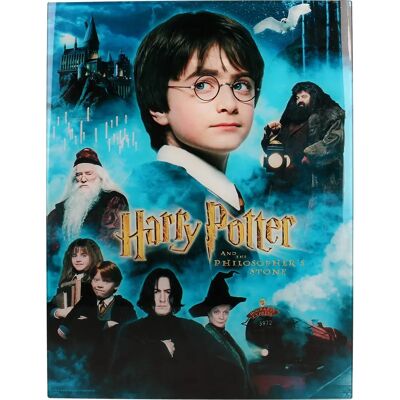 Harry Potter - Üvegnyomat - Ködkő - 30x40cm - Keret Harry Potter - Üvegnyomat - Ködkő - 30x40cm - Keret