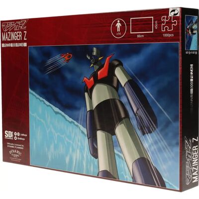 SD Toys Mazinger Z Quebra-cabeça 1000 peças - Puzzle - 45x66cm SD Toys Mazinger Z Quebra-cabeça 1000 peças - Puzzle - 45x66cm