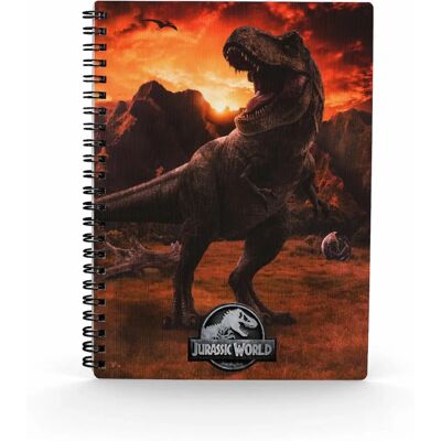 SD Toys Jurassic World Into The Wild Notizbuch mit 3D-Effekt - Manga / Popkultur - SDTUNI25426 SD Toys Jurassic World Into The Wild Notizbuch mit 3D-Effekt - Manga / Popkultur - SDTUNI25426