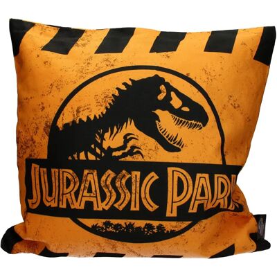 SD Toys Jurassic Park Coussin Logo Jaune - 40x40cm - Type de produit SD Toys Jurassic Park Coussin Logo Jaune - 40x40cm - Type de produit