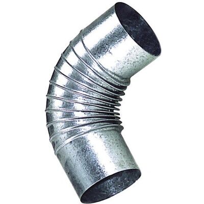WOLFPACK 110mm Gegalvaniseerd Fornuspijp Bocht - Toebehoren WOLFPACK 110mm Gegalvaniseerd Fornuspijp Bocht - Toebehoren