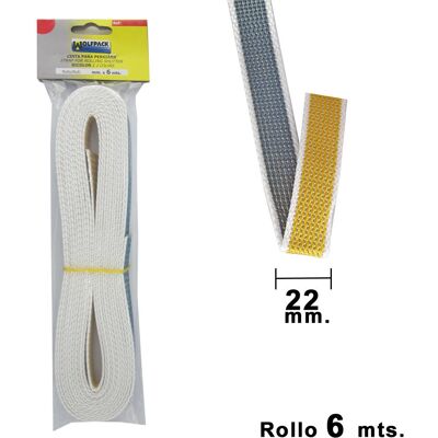 Accessorio per persiana cieca in polipropilene - 22 mm, Rotolo 6 m Accessorio per persiana cieca in polipropilene - 22 mm, Rotolo 6 m