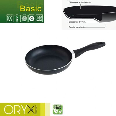 ORYX 05023210 Koekenpan - Non-stick, 20cm, Inductiegeschikt ORYX 05023210 Koekenpan - Non-stick, 20cm, Inductiegeschikt