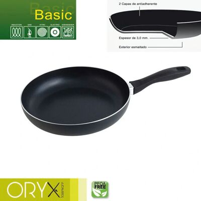 Poêle Antiadhésive Oryx - 26cm, Durable, Compatible Induction - Publicité Poêle Antiadhésive Oryx - 26cm, Durable, Compatible Induction - Publicité