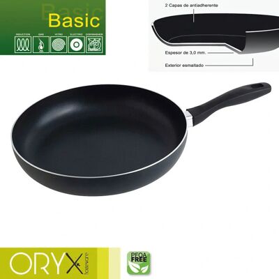 Sartén de aluminio antiadherente ORYX - 30cm - Apta inducción Sartén de aluminio antiadherente ORYX - 30cm - Apta inducción
