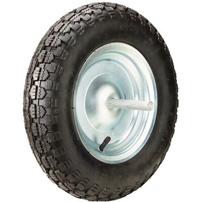 Wolfpack Línea Profesional - Rueda Neumática para Carretilla - 370mm - Uso en Obra Wolfpack Línea Profesional - Rueda Neumática para Carretilla - 370mm - Uso en Obra