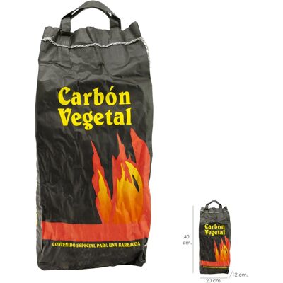 Borsa di Carbone Vegetale Saturnia - 8L - Accessorio per Barbecue Borsa di Carbone Vegetale Saturnia - 8L - Accessorio per Barbecue