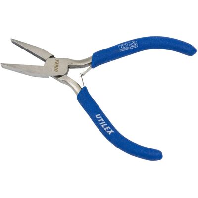 Pinza a bocca piatta mini UTILEX - Attrezzi e Ferramenta Pinza a bocca piatta mini UTILEX - Attrezzi e Ferramenta