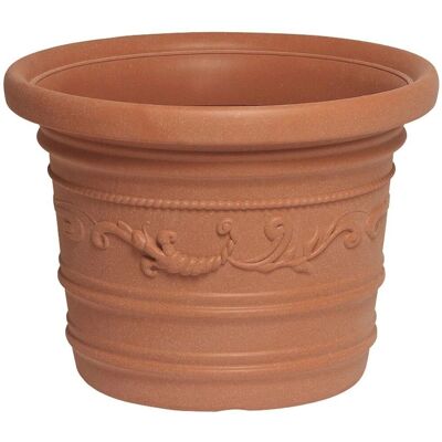 SmartGroup Saturnia - Maceta de Resina - Diámetro 60cm - Jardín y Balcón SmartGroup Saturnia - Maceta de Resina - Diámetro 60cm - Jardín y Balcón