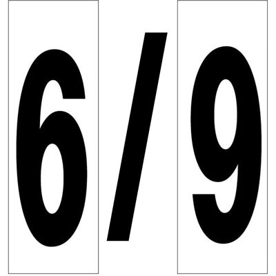 WOLFPACK 15058012 Lettera/Numero in Vinile - Decorativo WOLFPACK 15058012 Lettera/Numero in Vinile - Decorativo
