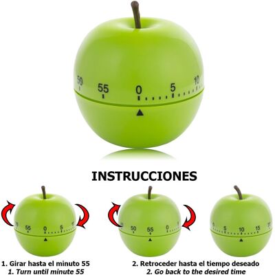 Timer da Cucina Oryx 60 Min - Accessorio Timer da Cucina Oryx 60 Min - Accessorio