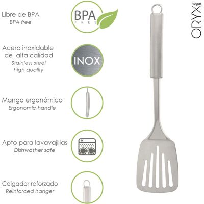 ORYX Edelstahl Küchenutensilien - Ergonomisch, BPA-frei ORYX Edelstahl Küchenutensilien - Ergonomisch, BPA-frei