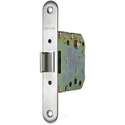 Forged Tool 03090260 - Serrure réversible en acier zingué avec bord rond - Serrure de porte Forged Tool 03090260 - Serrure réversible en acier zingué avec bord rond - Serrure de porte
