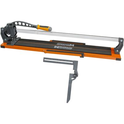 Cortador de azulejos Wolfpack - Base de acero 800 mm, barras de extensión, mango ergonómico Cortador de azulejos Wolfpack - Base de acero 800 mm, barras de extensión, mango ergonómico