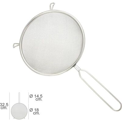 ORYX 5072055 Küchen Sieb - Edelstahl, 18 cm ORYX 5072055 Küchen Sieb - Edelstahl, 18 cm