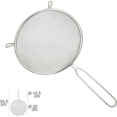ORYX 05072060 Stal nierdzewna Cednik - 20x34.5cm - Bez BPA ORYX 05072060 Stal nierdzewna Cednik - 20x34.5cm - Bez BPA