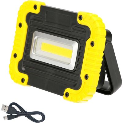 Wolfpack 19041160 wiederaufladbare LED-Arbeitslampe - 3 Modi, 2000mAh, 10W Wolfpack 19041160 wiederaufladbare LED-Arbeitslampe - 3 Modi, 2000mAh, 10W
