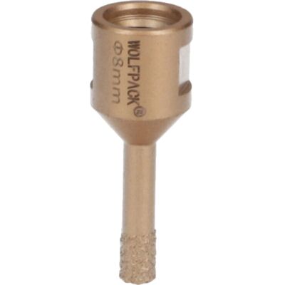 Wolfpack 09112105 sierra de perforación - Diamante 8mm M14 Herramienta de corte Wolfpack 09112105 sierra de perforación - Diamante 8mm M14 Herramienta de corte