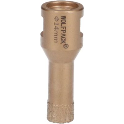 Wolfpack 09112120 Bohrkronen - Diamant für Trennschneider Ø 14 mm Wolfpack 09112120 Bohrkronen - Diamant für Trennschneider Ø 14 mm