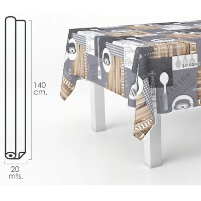 Mantel ORYX 05544005 - Impermeable, Antimanchas PVC - 140cm x 20m Mantel ORYX 05544005 - Impermeable, Antimanchas PVC - 140cm x 20m