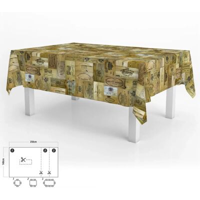 ORYX 05544102 Tischdecke - Rechteckiger Vinyl-Wasserschutz ORYX 05544102 Tischdecke - Rechteckiger Vinyl-Wasserschutz