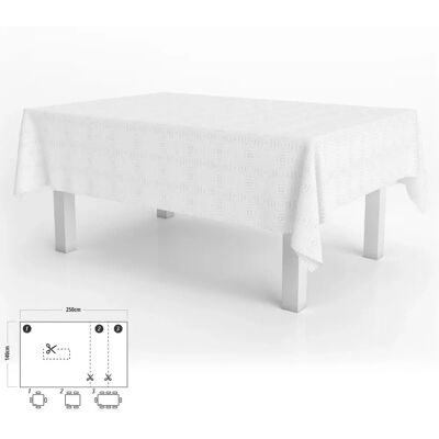 ORYX Modèle 05545502 - Nappe Rectangulaire Imperméable - Publicité ORYX Modèle 05545502 - Nappe Rectangulaire Imperméable - Publicité