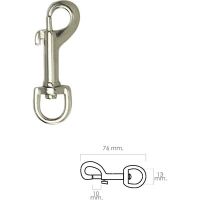 Wolfpack 1050621 Kletterkarabiner - Drehbare Öse Wolfpack 1050621 Kletterkarabiner - Drehbare Öse