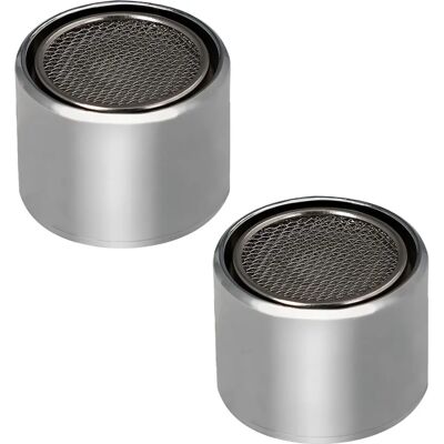 ORYX F22 Wasserhahn-Aerator - Wassersparer, Chrom, 2 Stück ORYX F22 Wasserhahn-Aerator - Wassersparer, Chrom, 2 Stück