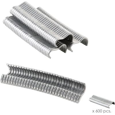 Wolfpack A18 Metallklammern - Für Drahtgitter - 600 Stück Wolfpack A18 Metallklammern - Für Drahtgitter - 600 Stück