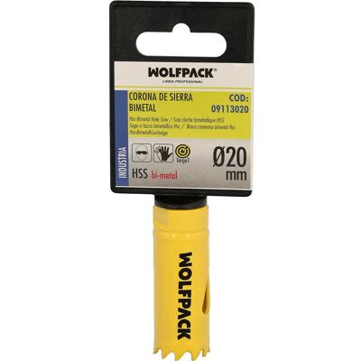 Wolfpack Model 09113020 Drill Hole Saw - Bimetal, 20mm Wolfpack Model 09113020 Drill Hole Saw - Bimetal, 20mm