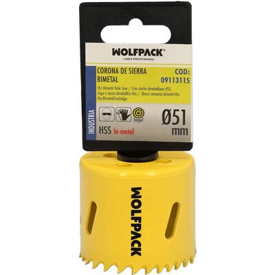 Wolfpack 051 mm Bohrkronen - Langlebig, temperiert, verstärkte grund Wolfpack 051 mm Bohrkronen - Langlebig, temperiert, verstärkte grund