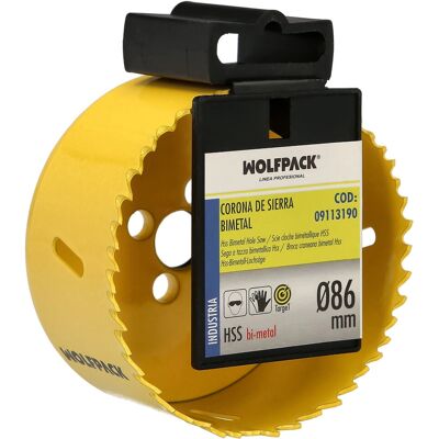 Scie à trou bimétal Wolfpack 86mm - Outil Durable Scie à trou bimétal Wolfpack 86mm - Outil Durable