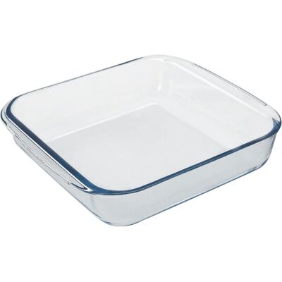 Piatto da Forno ORYX - Vetro Borosilicato Quadrato 1,1L - Durevole e Sicuro Piatto da Forno ORYX - Vetro Borosilicato Quadrato 1,1L - Durevole e Sicuro