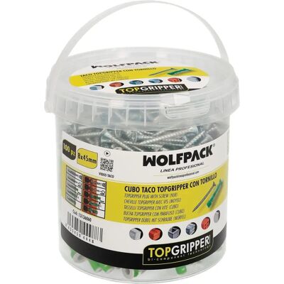 Ancrages muraux Wolfpack Pro - 100 pièces Ø 8mm Ancrages muraux Wolfpack Pro - 100 pièces Ø 8mm
