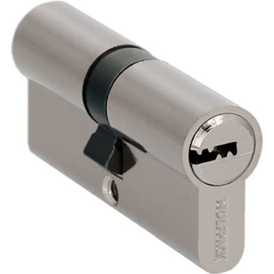 WOLFPACK Nickel Sicherheitssylinder 30x30 - Zylinderschloss WOLFPACK Nickel Sicherheitssylinder 30x30 - Zylinderschloss