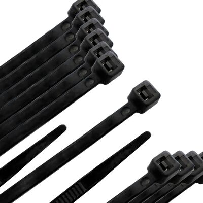 Attaches-câbles WOLFPACK - 7,8x540mm - Noir - 100 pièces - Publicité Attaches-câbles WOLFPACK - 7,8x540mm - Noir - 100 pièces - Publicité