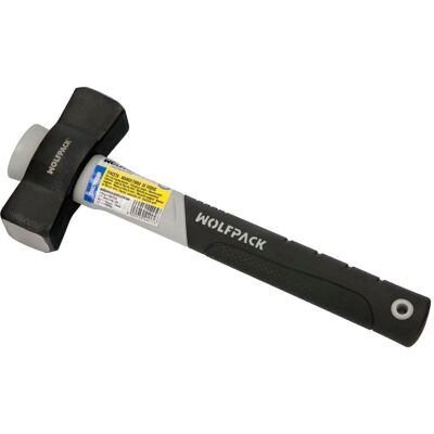 WOLFPACK Hamer Fiberglass Handvat 28cm - Zware Gereedschap WOLFPACK Hamer Fiberglass Handvat 28cm - Zware Gereedschap