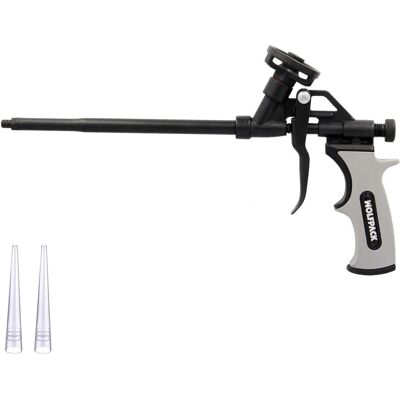 Wolfpack Pistolet à Mousse - Revêtu PTFE, Ergonomique, Réglable Wolfpack Pistolet à Mousse - Revêtu PTFE, Ergonomique, Réglable
