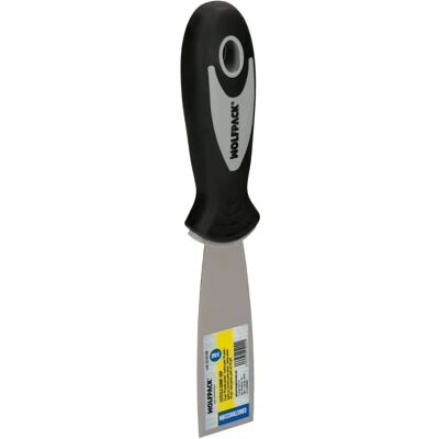 Spatule Gomme WOLFPACK - 30 mm - Outil professionnel pour plâtre Spatule Gomme WOLFPACK - 30 mm - Outil professionnel pour plâtre
