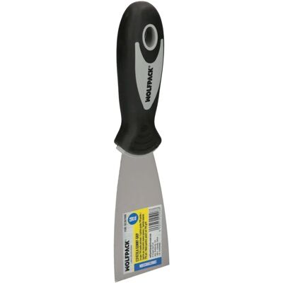 Spatule WOLFPACK Gummy Grip 50 mm - Outil pour plâtre et peinture Spatule WOLFPACK Gummy Grip 50 mm - Outil pour plâtre et peinture