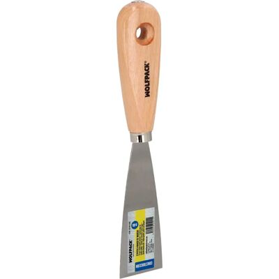 Spatule WOLFPACK Manico in Legno - 40mm Lame Acier Polyvalent - Publicité Spatule WOLFPACK Manico in Legno - 40mm Lame Acier Polyvalent - Publicité